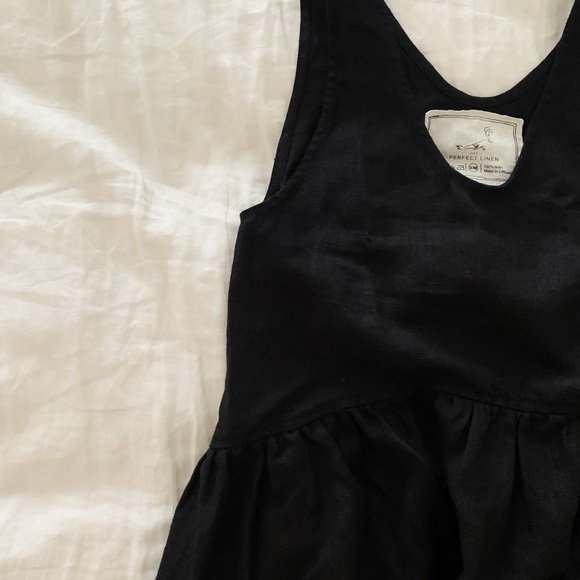 SOLD NPL Not Perfect Linen notperfectlinen Osaka Dress - Picture 2 of 5